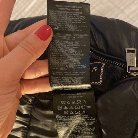 Guess Felicia reversible faux-fur Puffer coat - Picture 8 of 11